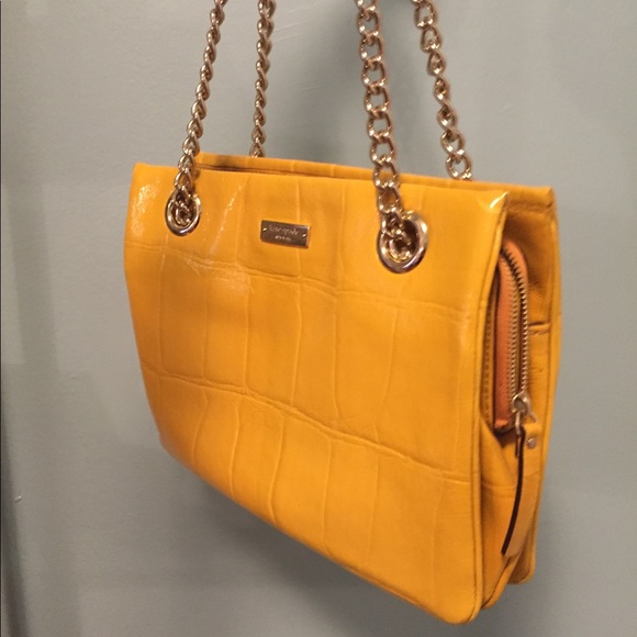 Kate Spade Croc Patent Purse - Picture 2 of 5